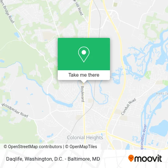 Daqlife map