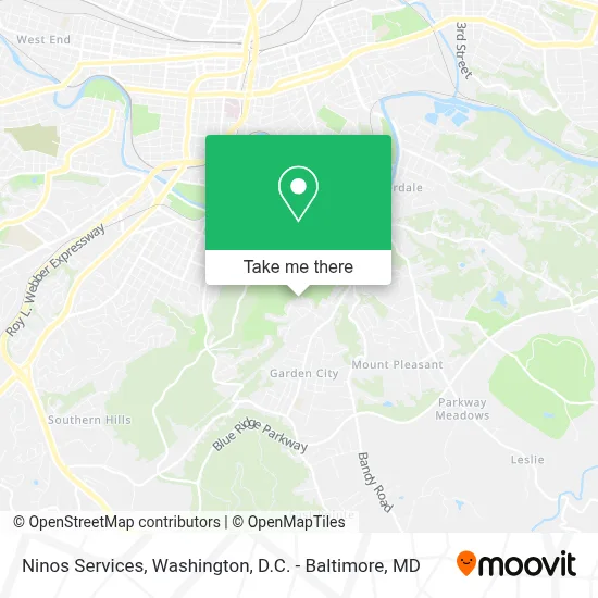 Ninos Services map
