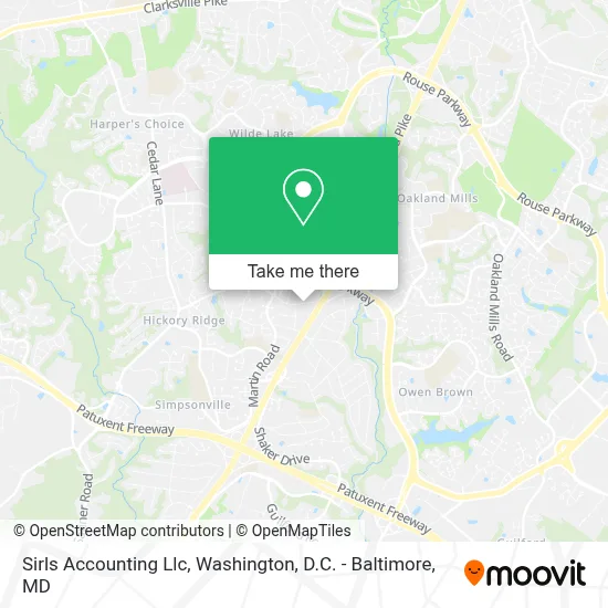 Sirls Accounting Llc map