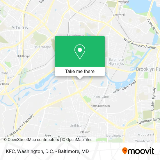 Kfc map