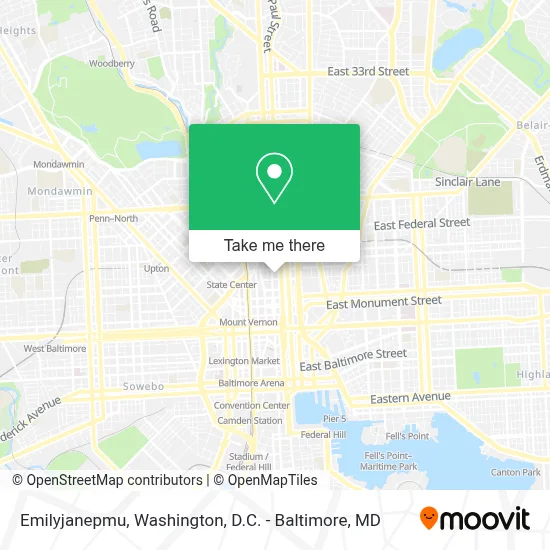 Emilyjanepmu map