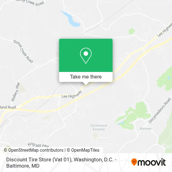 Discount Tire Store (Vat 01) map
