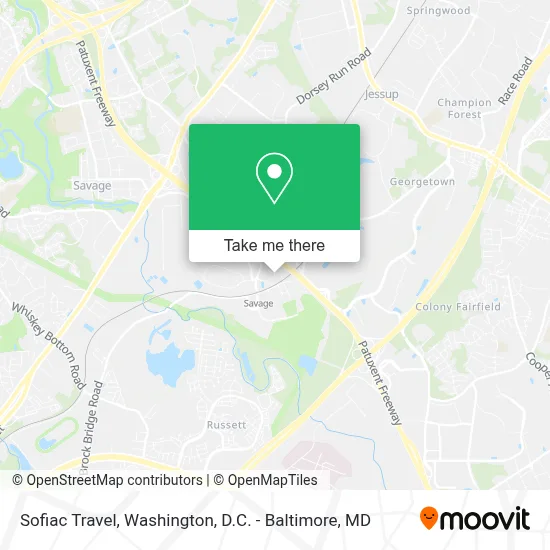 Sofiac Travel map