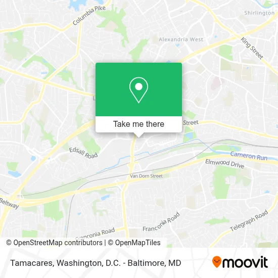 Tamacares map