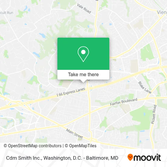 Cdm Smith Inc. map