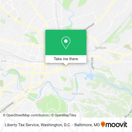 Liberty Tax Service map
