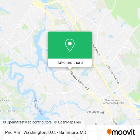 Pnc Atm map