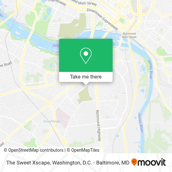 The Sweet Xscape map