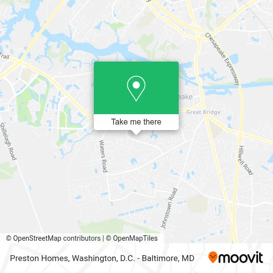 Preston Homes map