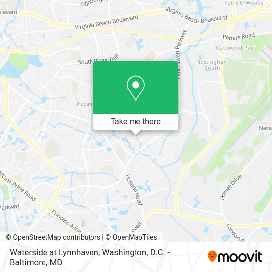 Waterside at Lynnhaven map