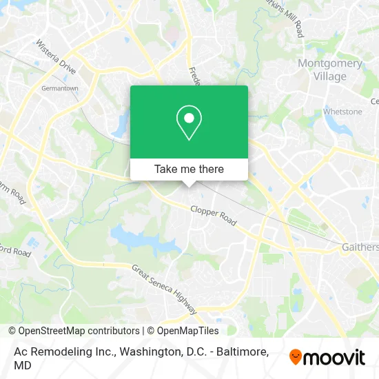 Ac Remodeling Inc. map
