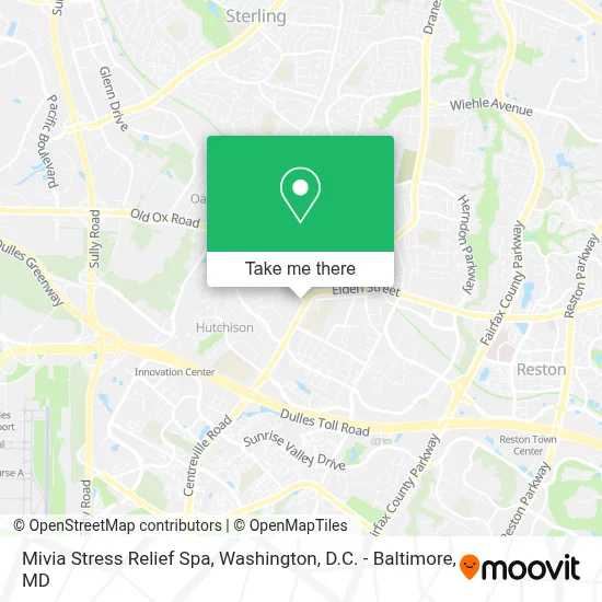 Mivia Stress Relief Spa map