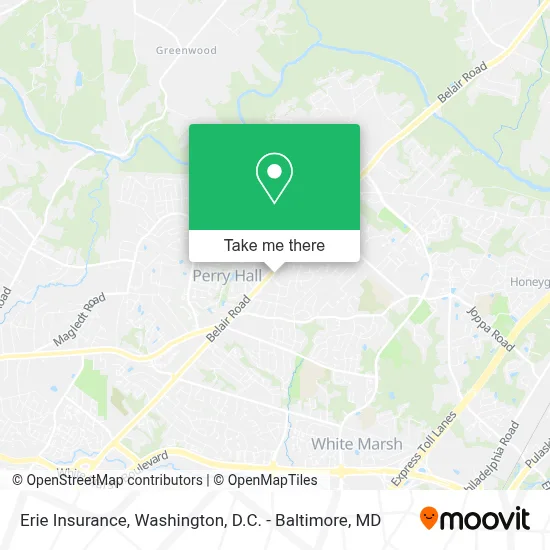 Erie Insurance map