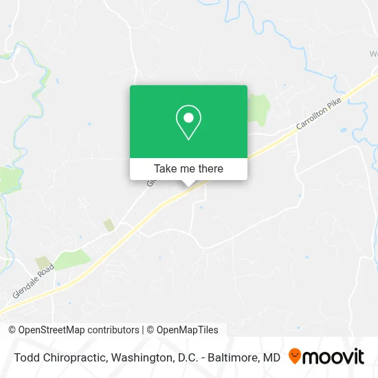Todd Chiropractic map