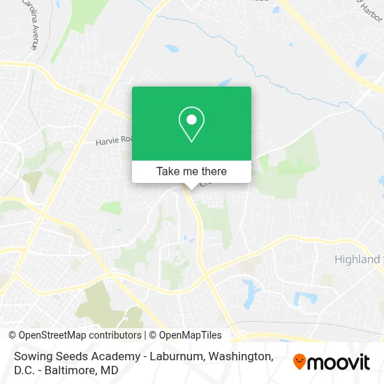 Sowing Seeds Academy - Laburnum map