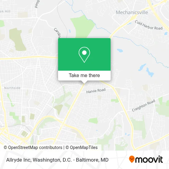 Allryde Inc map