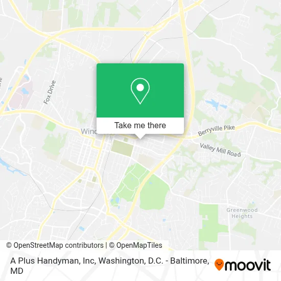 A Plus Handyman, Inc map