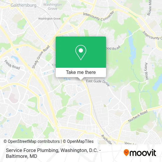 Service Force Plumbing map