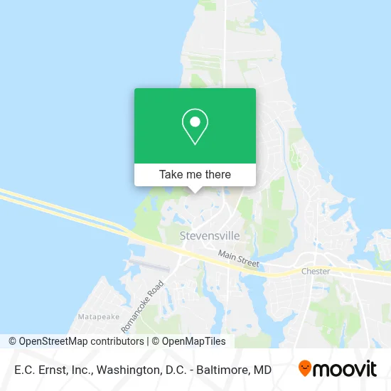 E.C. Ernst, Inc. map