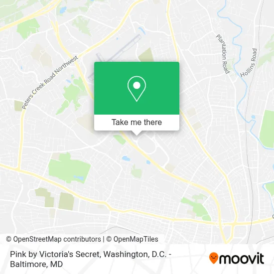 Pink by Victoria's Secret map