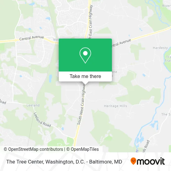 The Tree Center map