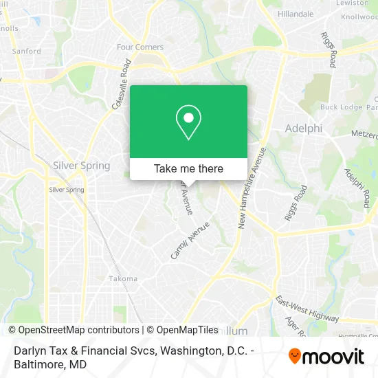 Darlyn Tax & Financial Svcs map