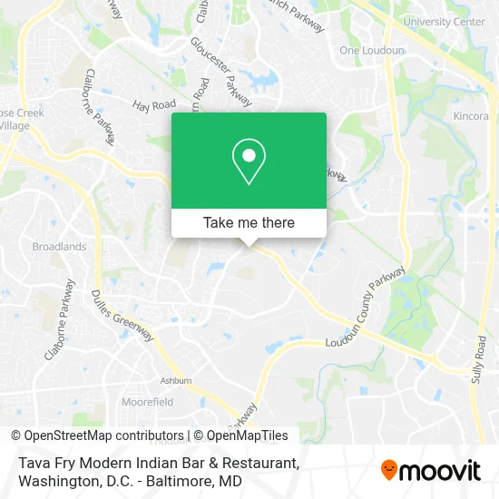 Tava Fry Modern Indian Bar & Restaurant map