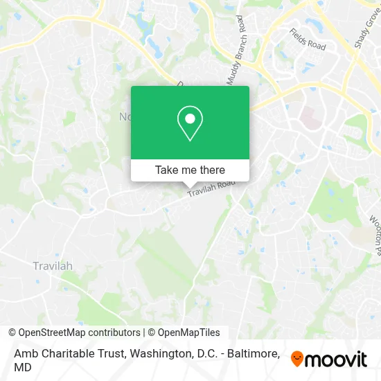 Amb Charitable Trust map