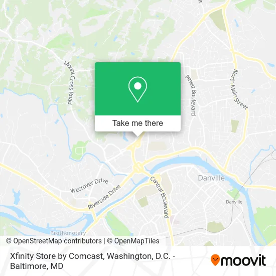 Xfinity Store by Comcast map
