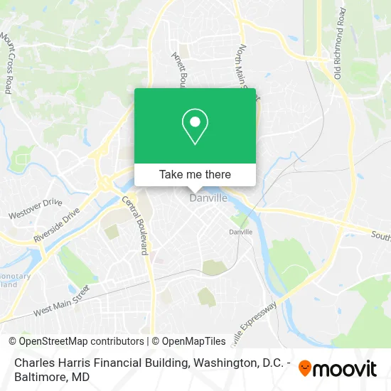 Charles Harris Financial Building map