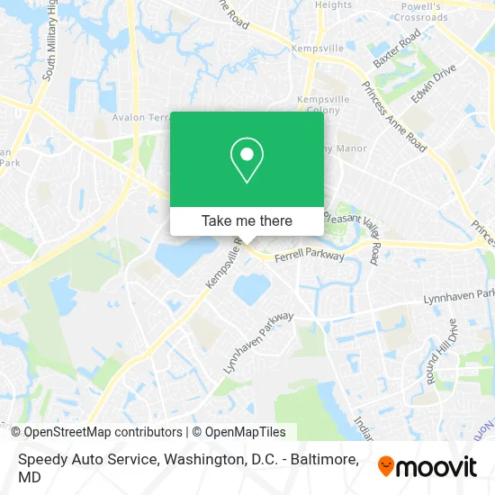 Speedy Auto Service map