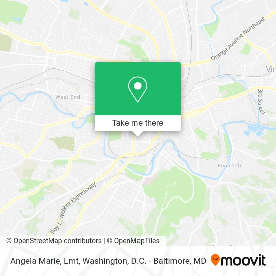 Angela Marie, Lmt map
