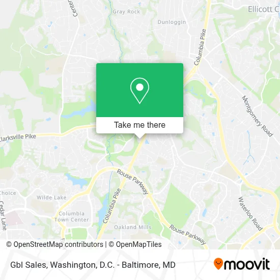Gbl Sales map