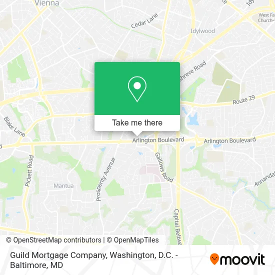 Guild Mortgage Company map