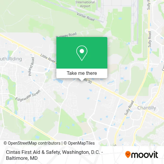 Cintas First Aid & Safety map