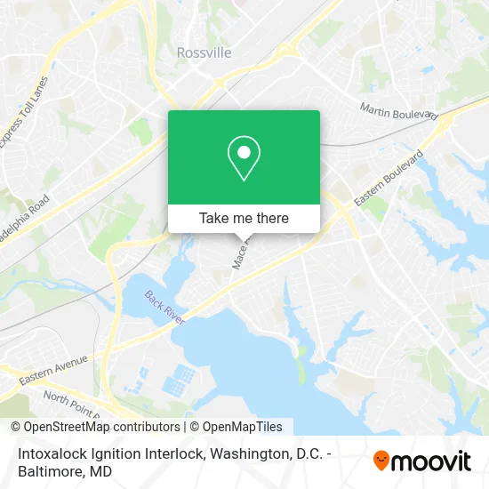Intoxalock Ignition Interlock map