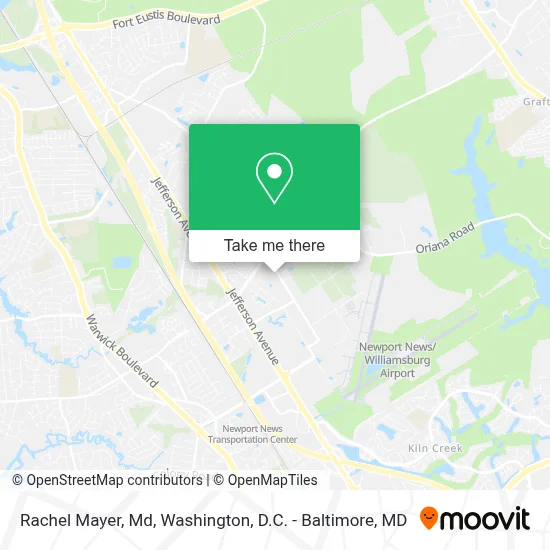 Rachel Mayer, Md map
