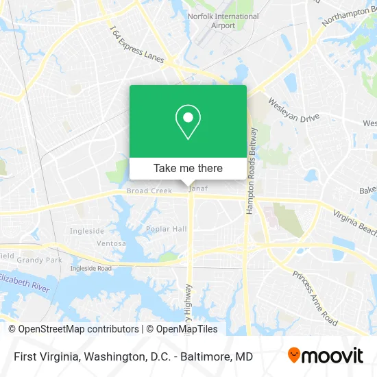 First Virginia map