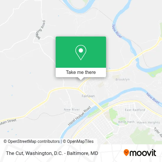 The Cut map