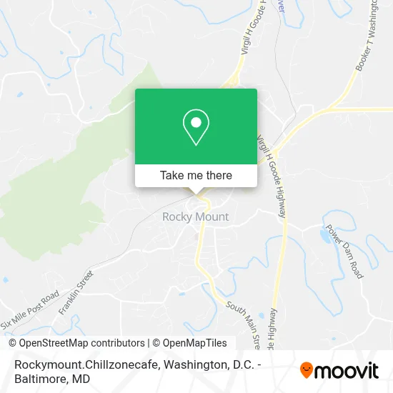 Rockymount.Chillzonecafe map