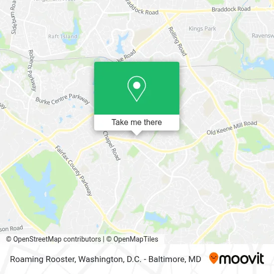Roaming Rooster map