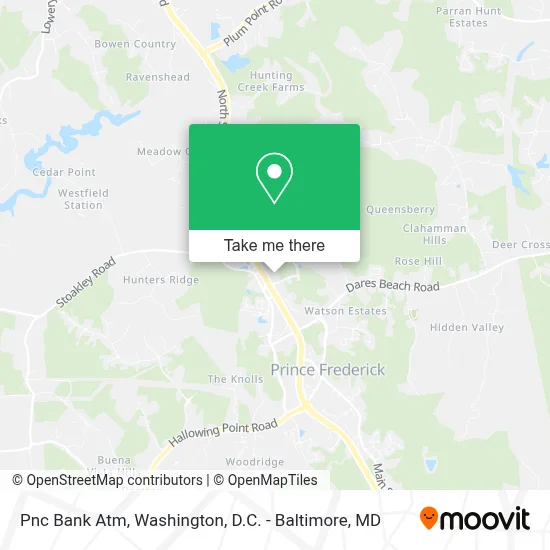 Pnc Bank Atm map