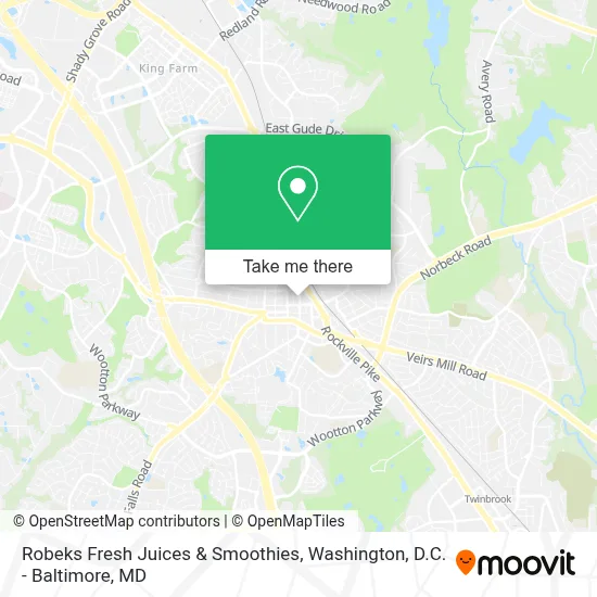 Robeks Fresh Juices & Smoothies map