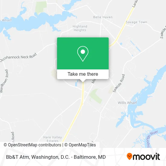 Bb&T Atm map