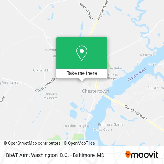 Bb&T Atm map