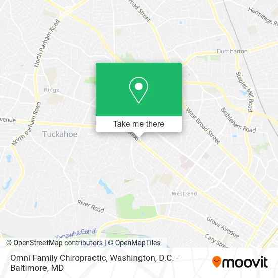 Omni Family Chiropractic map