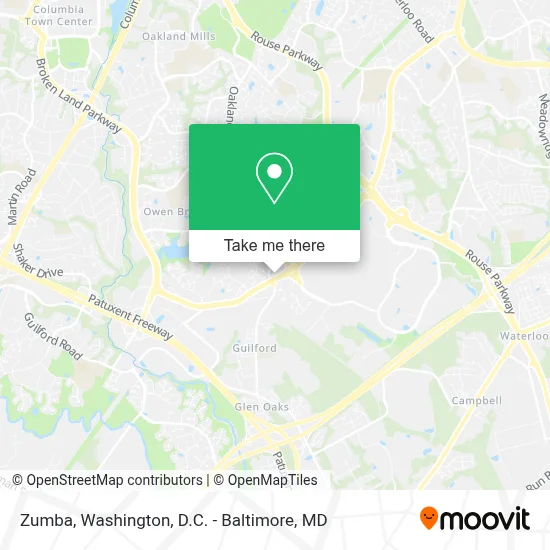Zumba map