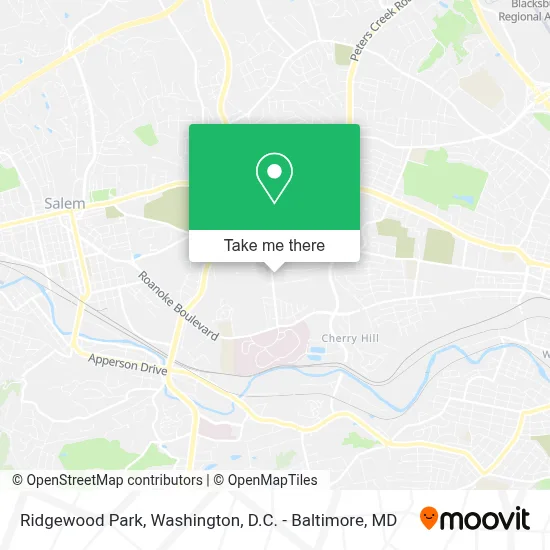 Ridgewood Park map