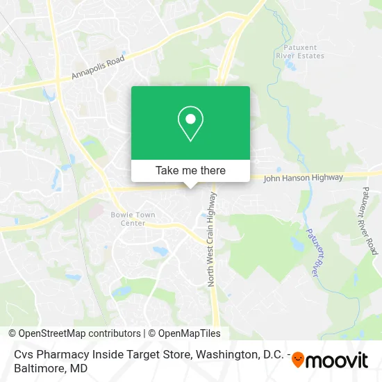 Cvs Pharmacy Inside Target Store map