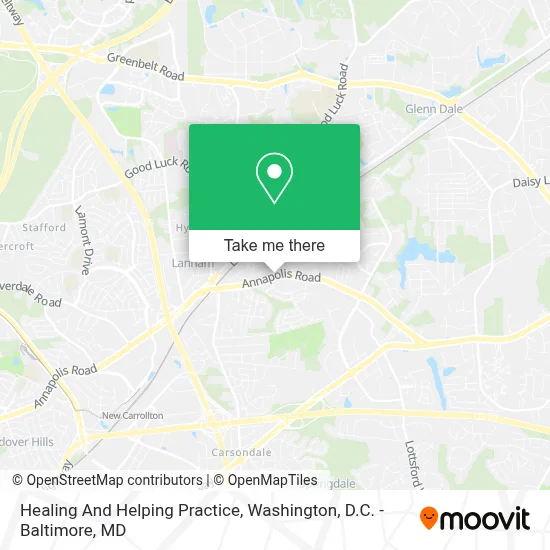 Healing And Helping Practice map